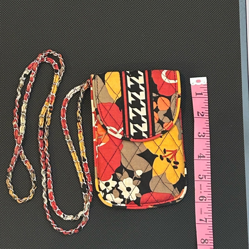 Vera Bradley Cell Phone Crossbody Bittersweet